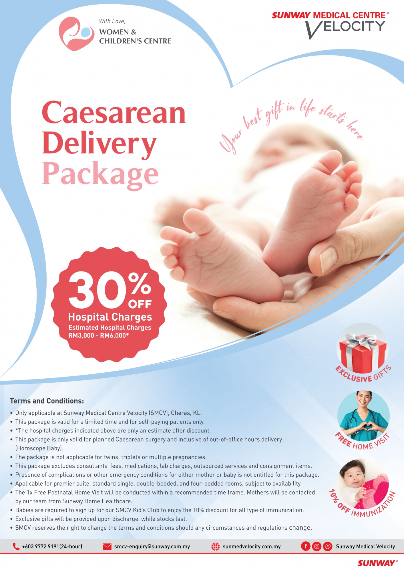 Caesarean Delivery Package