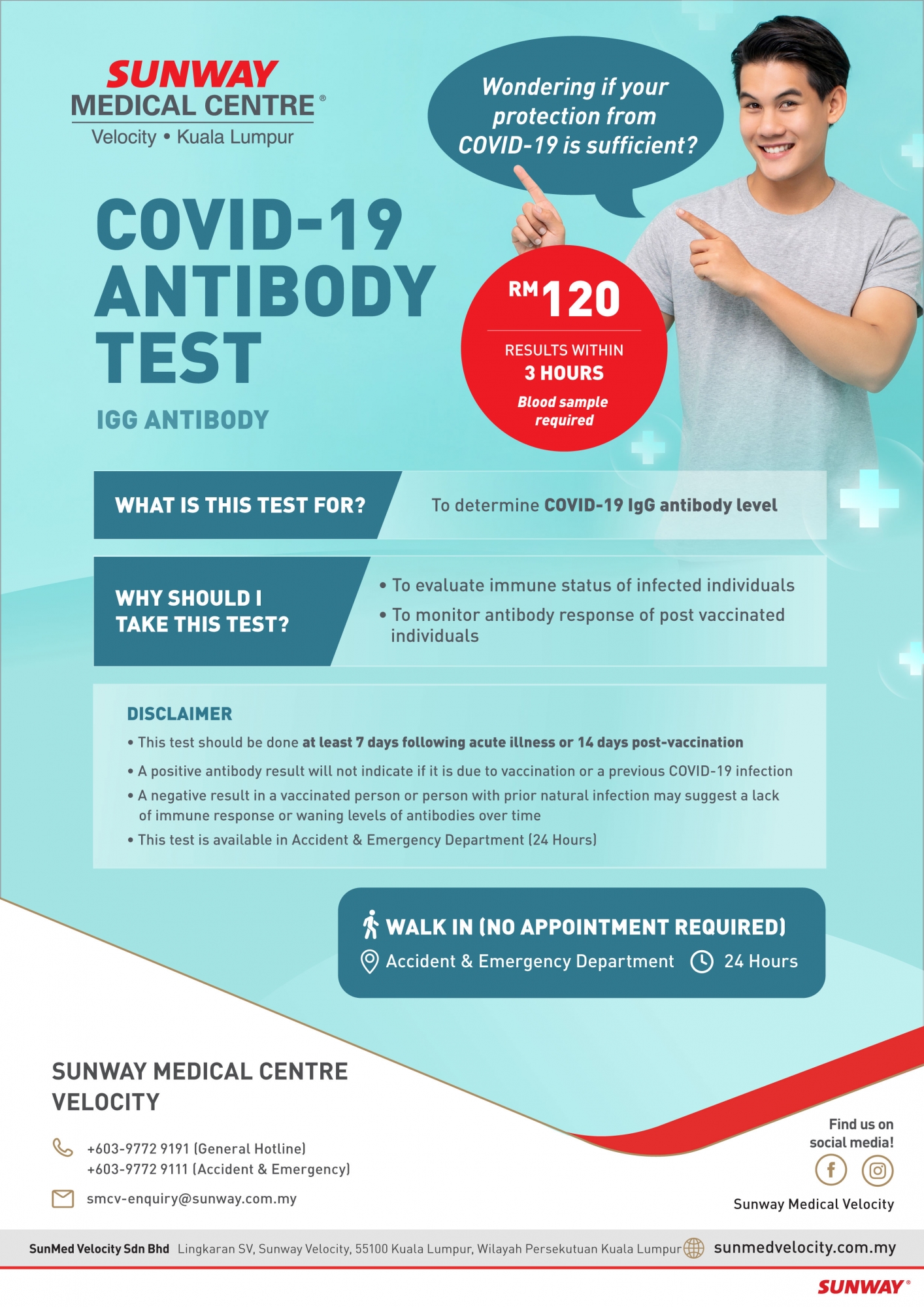 COVID-19 Antibody Test (IGG Antibody)