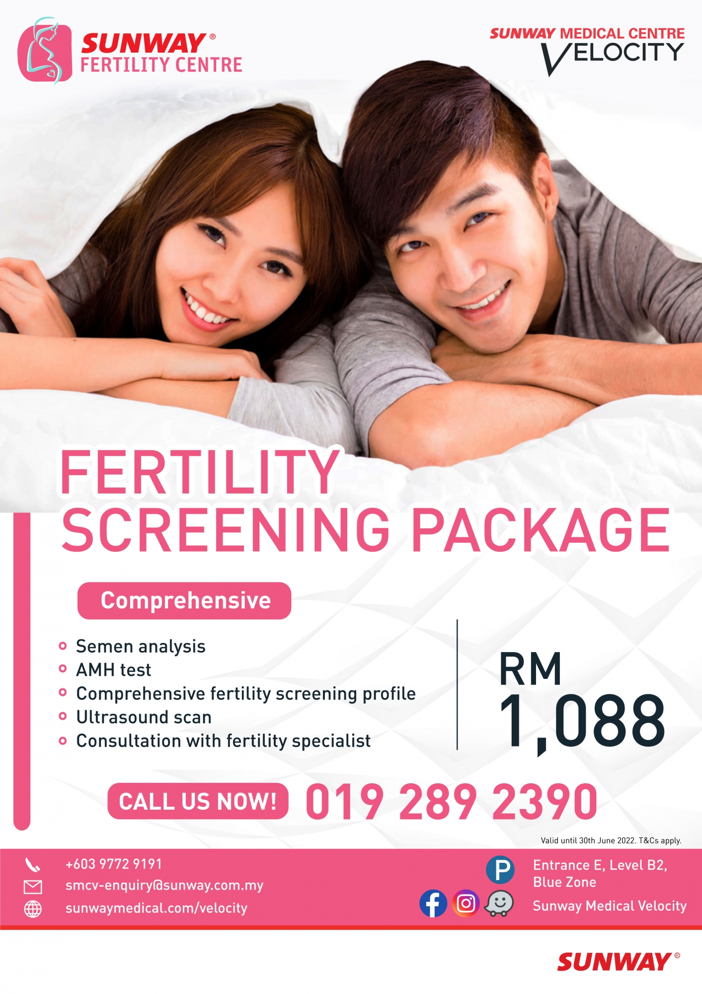 Fertility Screening Promo